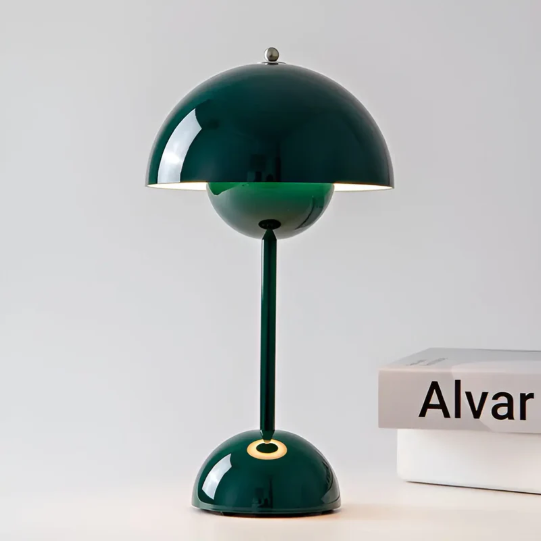 Scandinavian Table Lamp with Luminous Touch