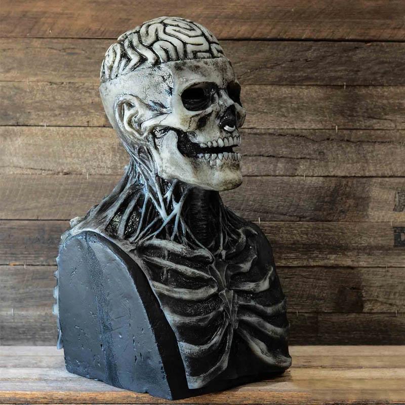 Scary Skeleton Bioman Mask - Realistic Halloween Costume