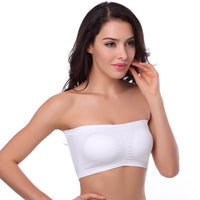 Seamless Supportive Bandeau Bra - Comfortable & Elastic