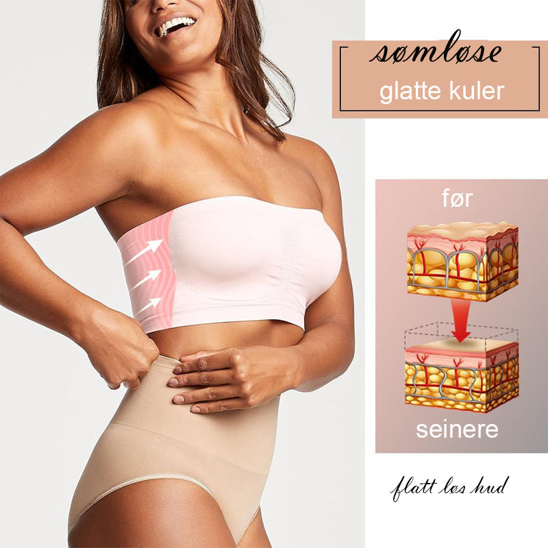 Seamless Supportive Bandeau Bra - Comfortable & Elastic