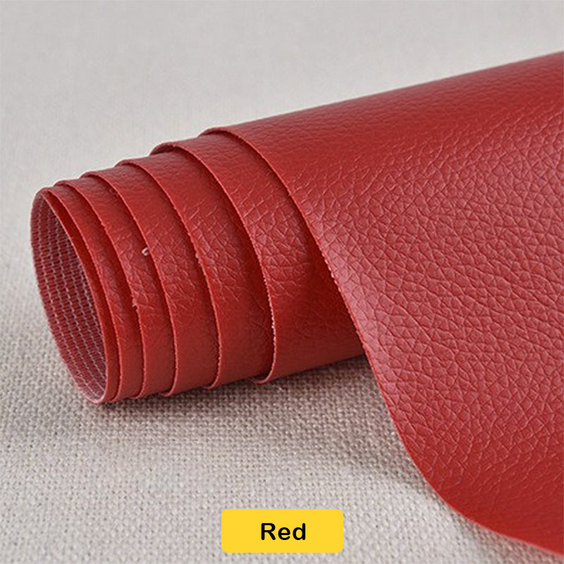Self-Adhesive Cuttable Vegan Leather Repair Patch for Sofas