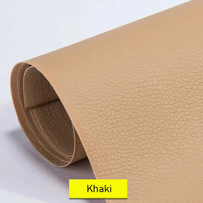 Self-Adhesive Cuttable Vegan Leather Repair Patch for Sofas