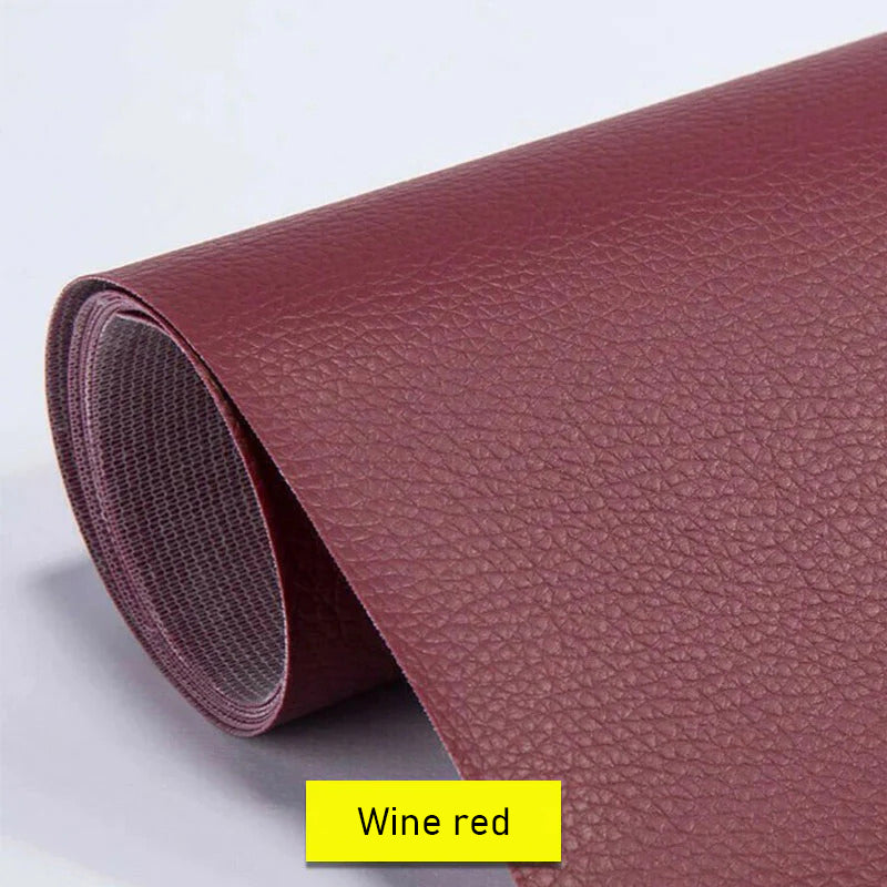 Self-Adhesive Cuttable Vegan Leather Repair Patch for Sofas