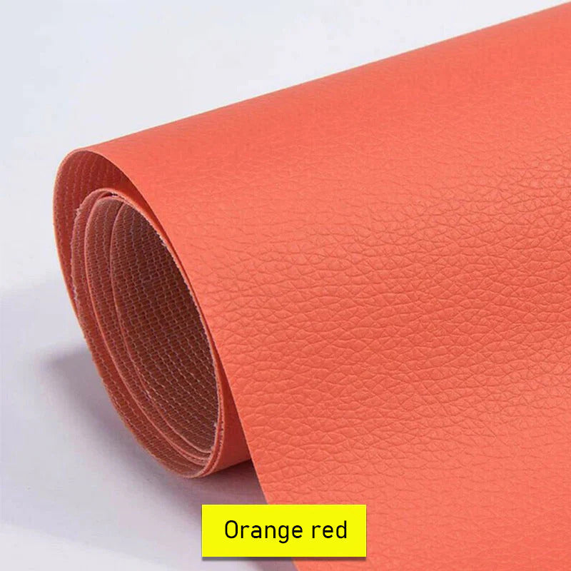 Self-Adhesive Cuttable Vegan Leather Repair Patch for Sofas