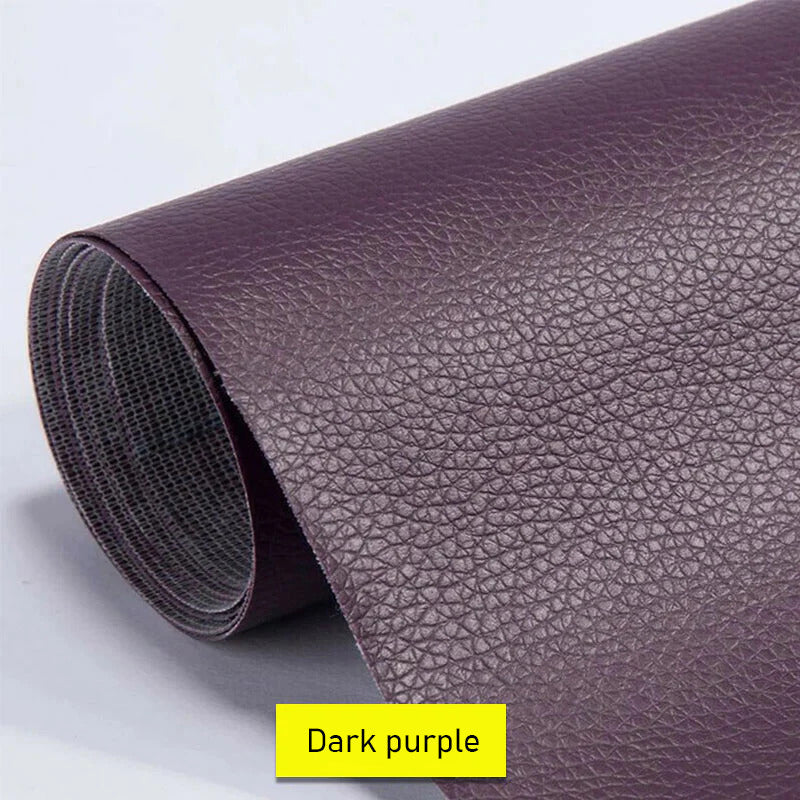 Self-Adhesive Cuttable Vegan Leather Repair Patch for Sofas