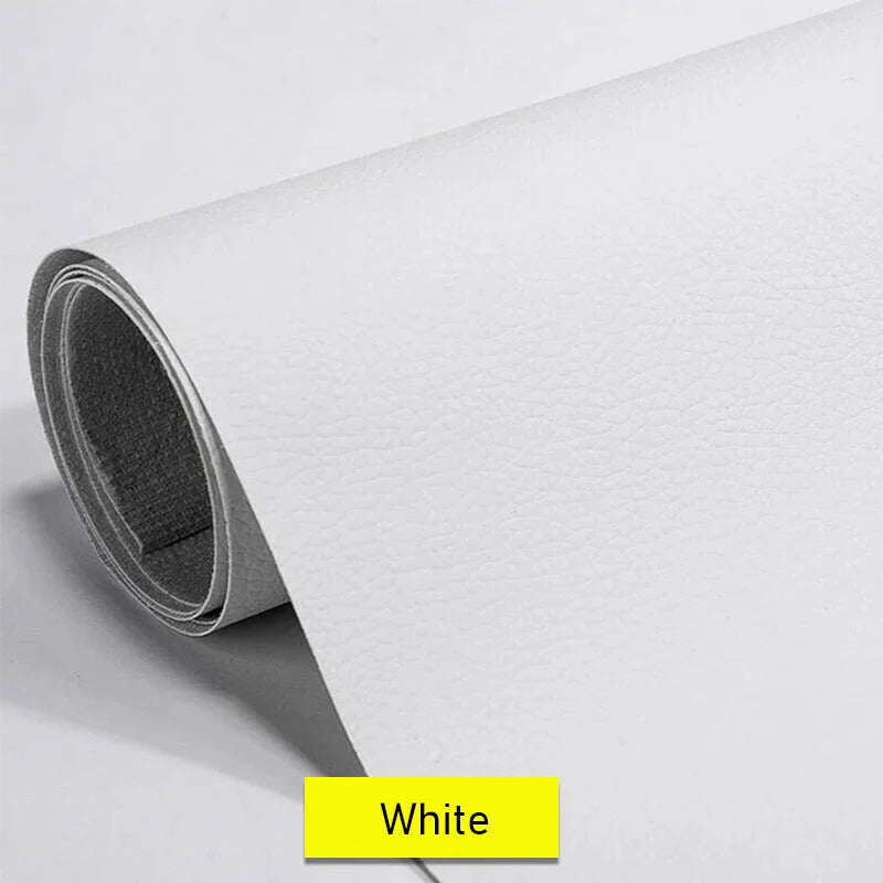 Self-Adhesive Cuttable Vegan Leather Repair Patch for Sofas