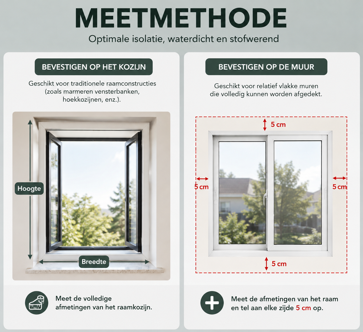 Self-Adhesive Window Insulation Film – Transparent & Windproof