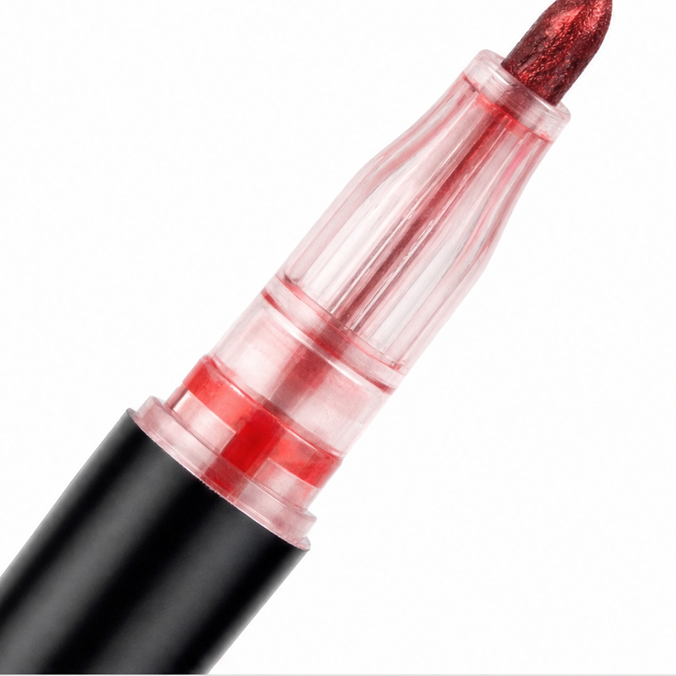 Self-Outline Dual-Tip Glitter Markers