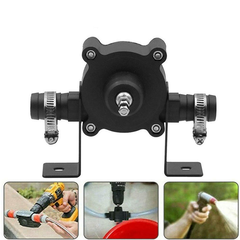 Self-Priming Transfer Pump – Fast Liquid Transfer with Electric Drill, Compact & Battery-Free