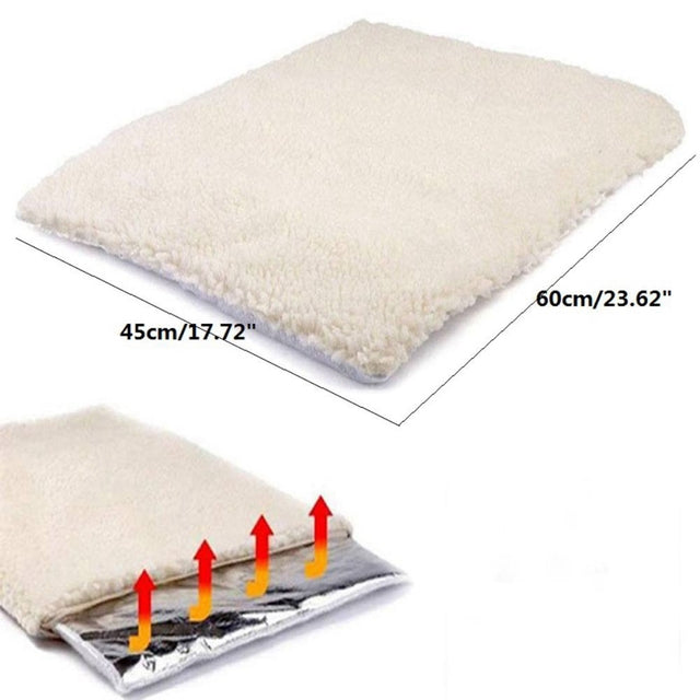 Self-Warming Cat Blanket - Luxury, Washable, No Electricity Needed
