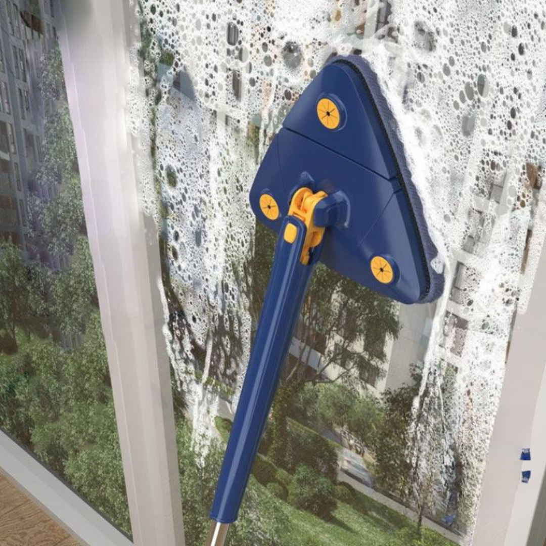 Self-Wringing 360 Mop for Walls and Floors