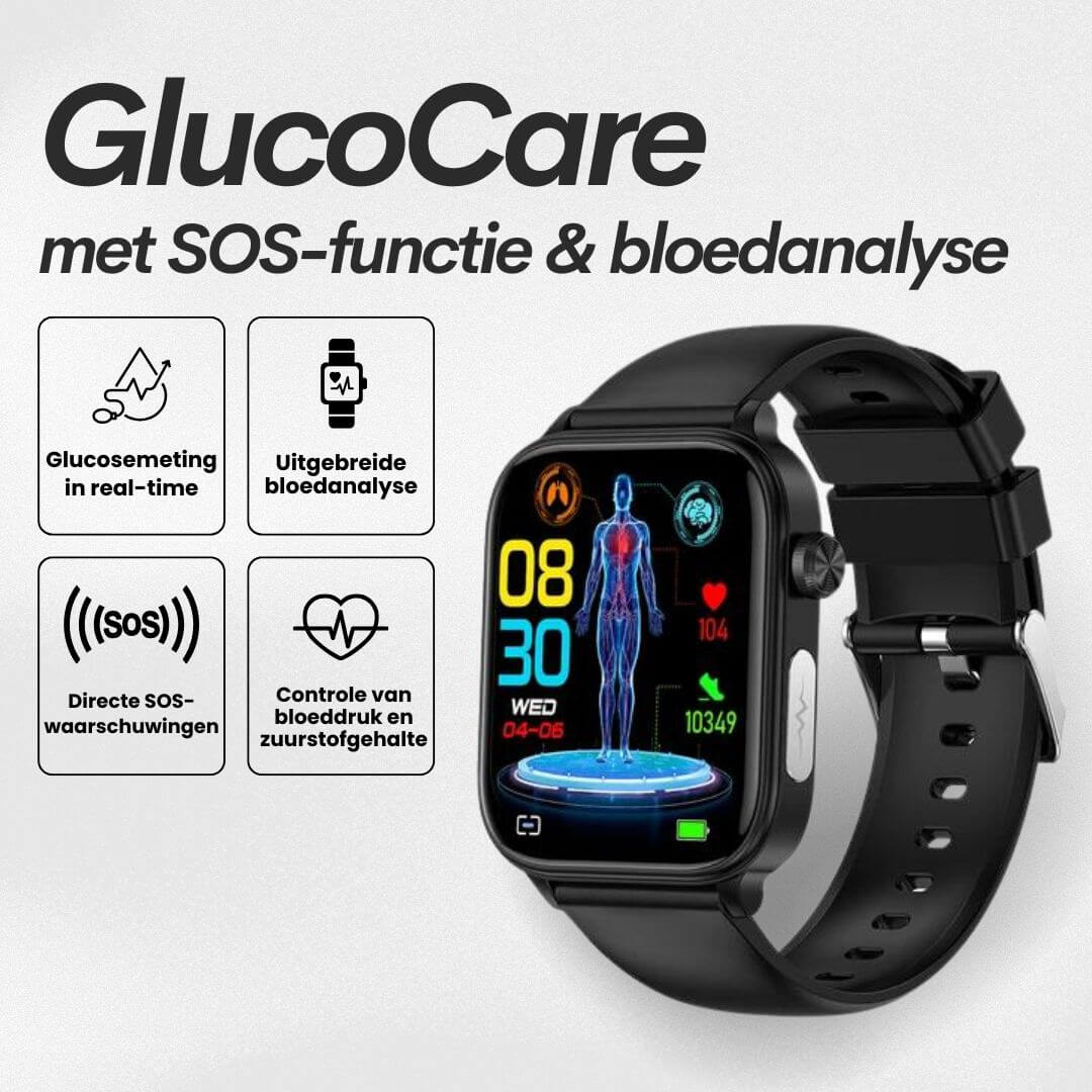 Senior Smartwatch with GPS and Health Monitoring