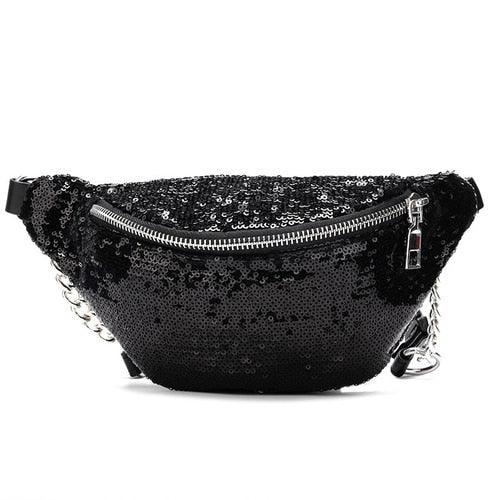 Sequin Belt Bag
