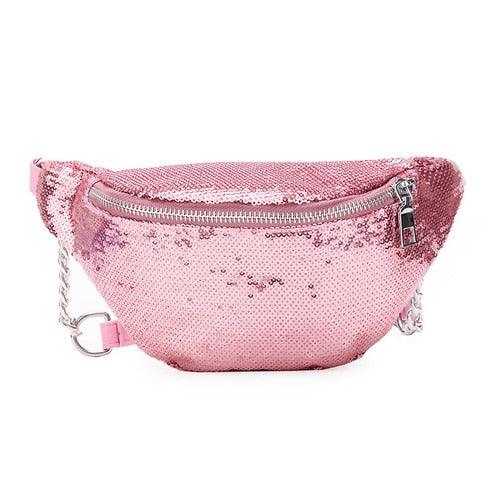Sequin Belt Bag