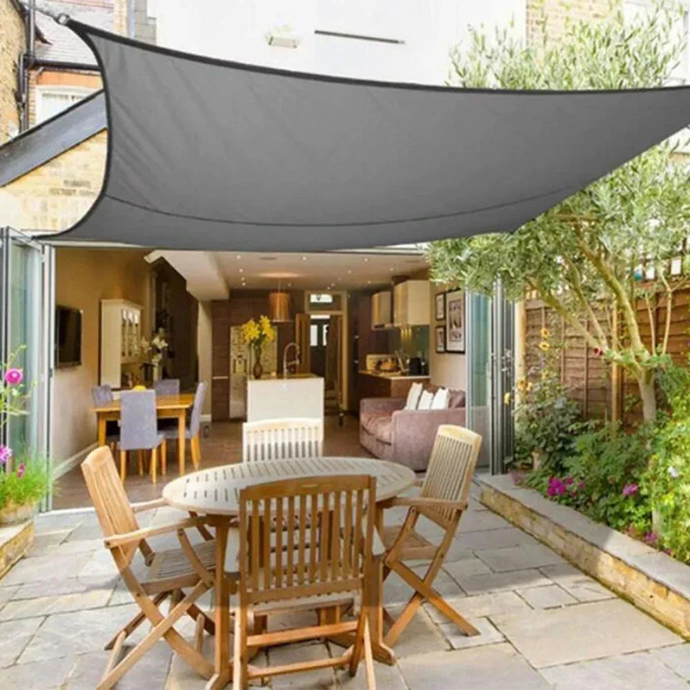 Shade Sail - Water-Repellent & UV-Resistant for Garden & Patio