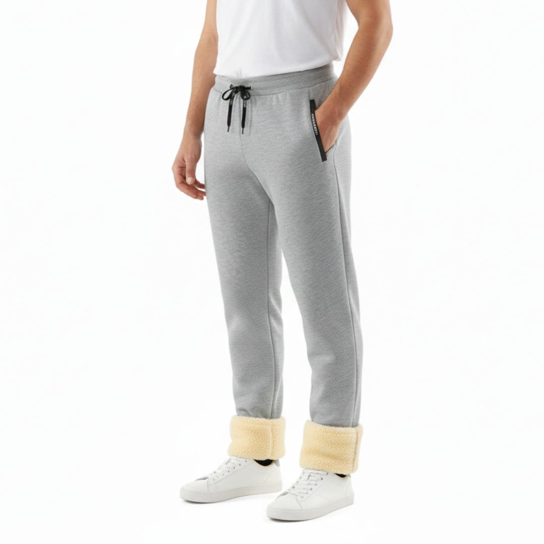 Sherpa-Lined Joggers