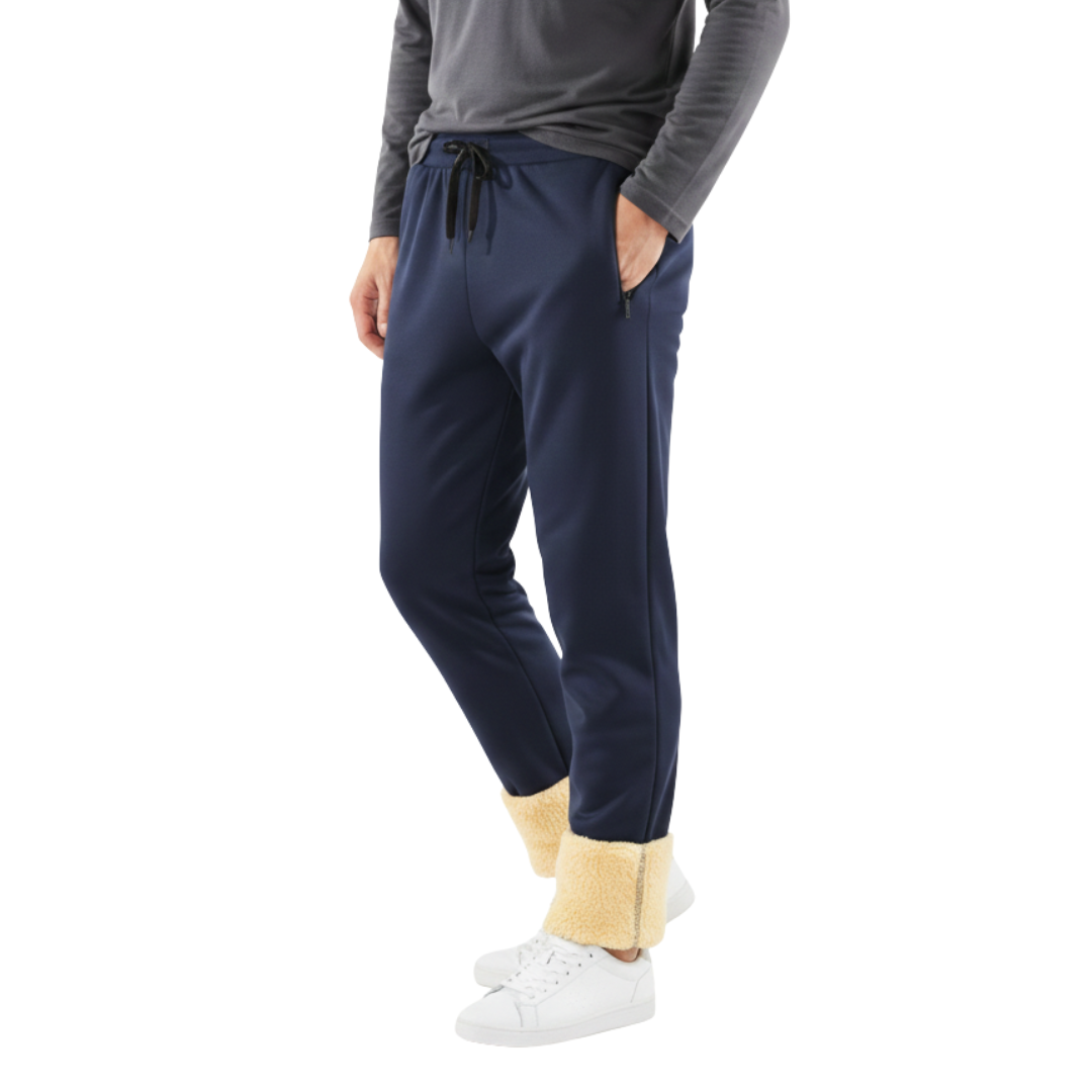 Sherpa-Lined Joggers