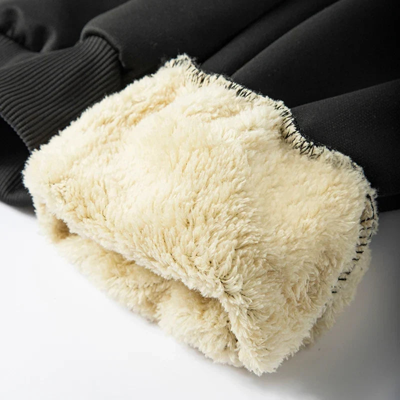 Sherpa-Lined Joggers