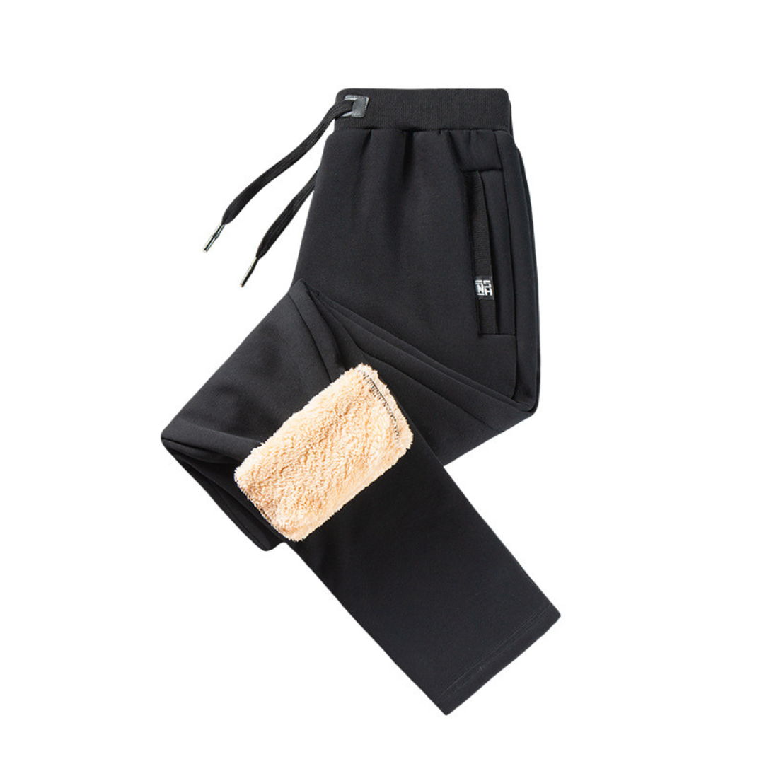 Sherpa-Lined Joggers