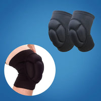 Shock-Absorbing Knee Pads - Breathable Compression Support - Anti-Slip Cushioned Design for Sports & Injury Prevention