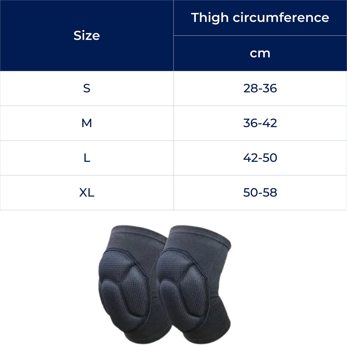 Shock-Absorbing Knee Pads - Breathable Compression Support - Anti-Slip Cushioned Design for Sports & Injury Prevention
