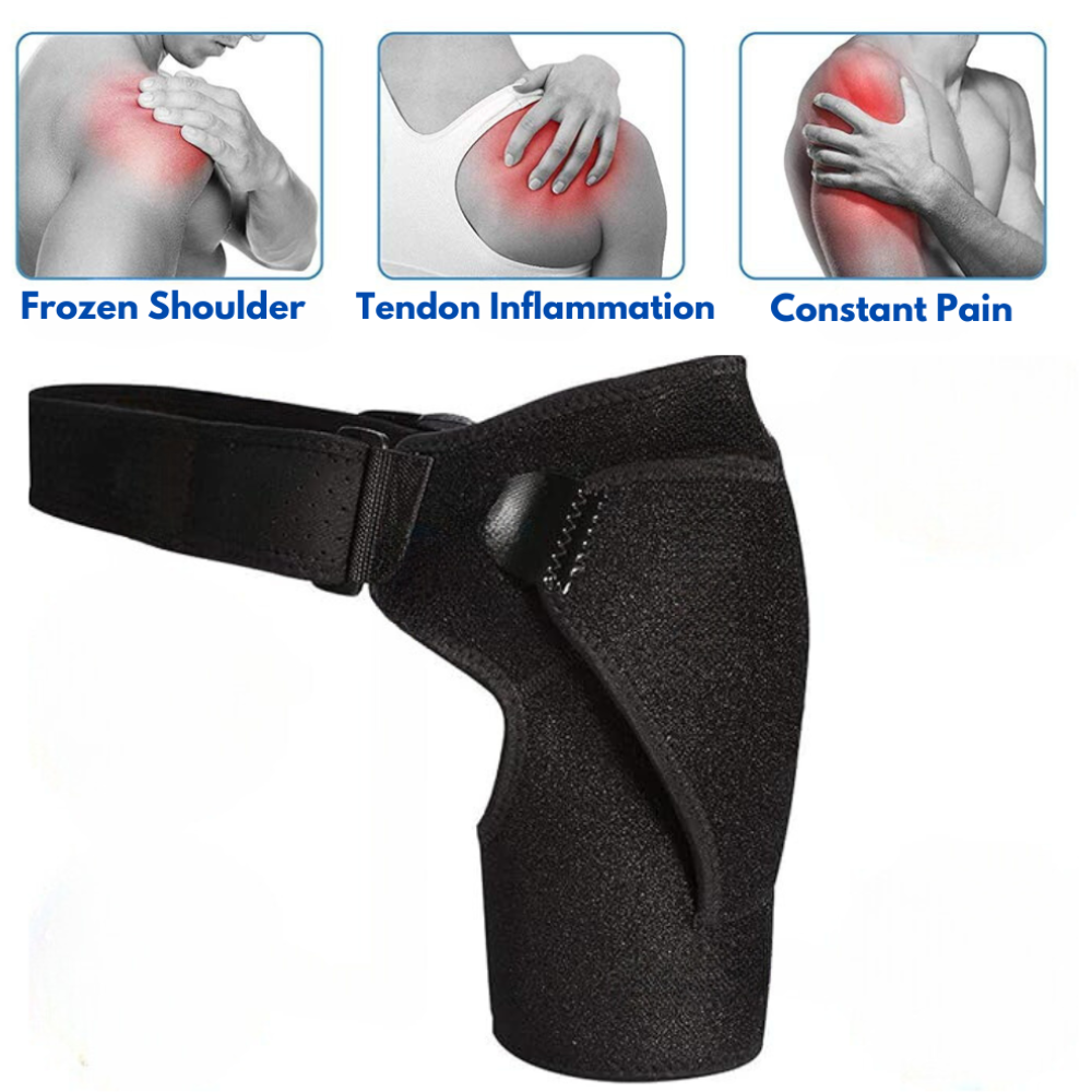 Shoulder Brace - Instant Pain Relief - Adjustable Support