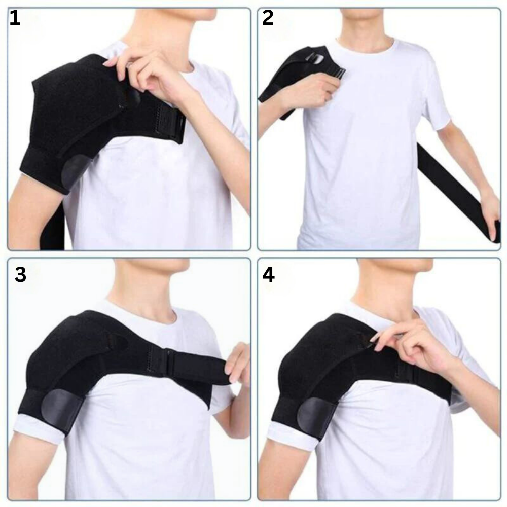 Shoulder Brace - Instant Pain Relief - Adjustable Support