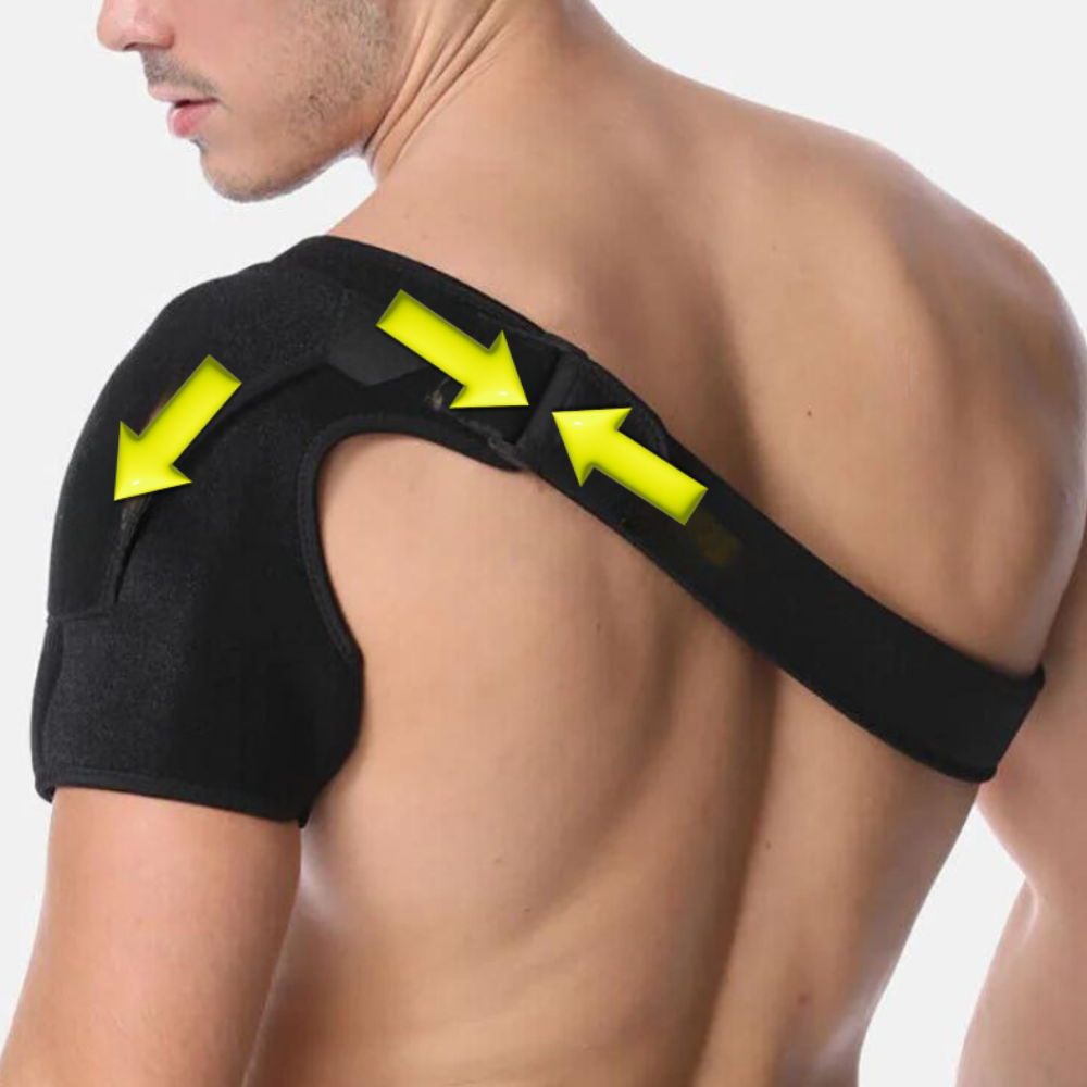 Shoulder Brace - Instant Pain Relief - Adjustable Support