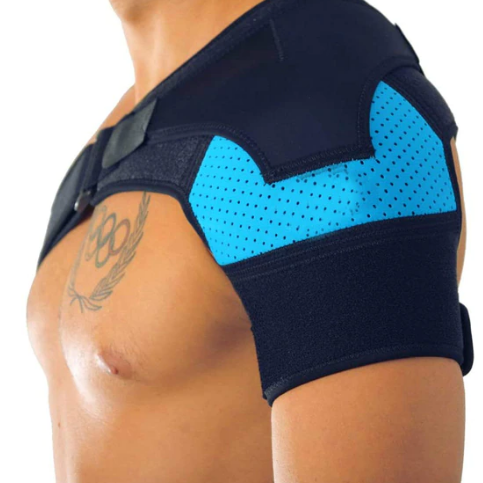 Shoulder Support Compression Sleeve for Pain Relief, Dislocations, and Injuries