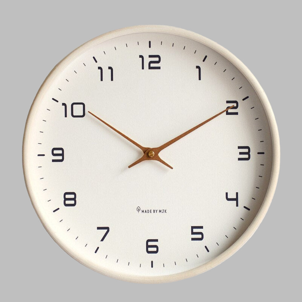 Silent Non-Ticking Minimalist Wall Clock