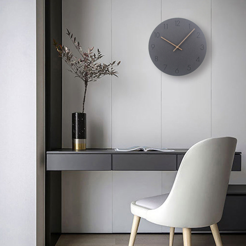 Silent Scandinavian Wall Clock