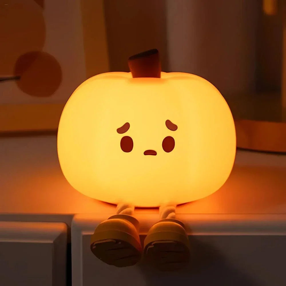 Silicone Animal Night Light – Touch-Controlled LED Bedside Lamp for Children and Teens