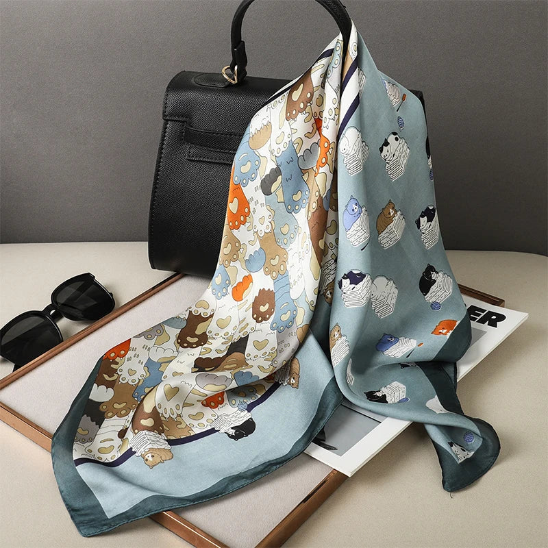 Silk Square Scarf