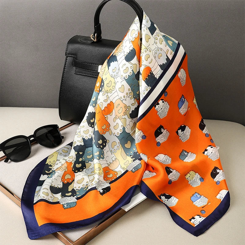 Silk Square Scarf