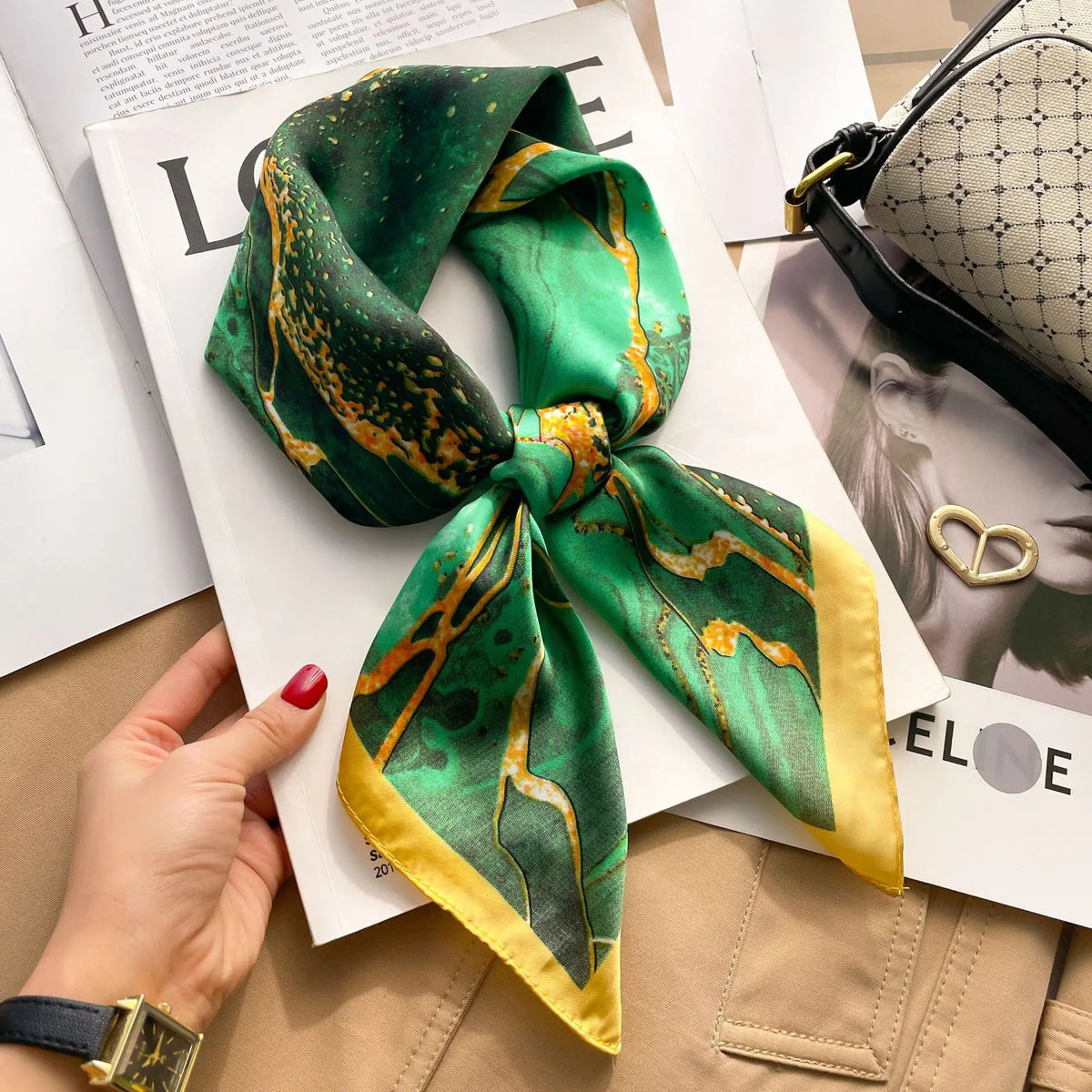 Silk Square Scarf