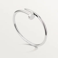 Silver Nail Bracelet