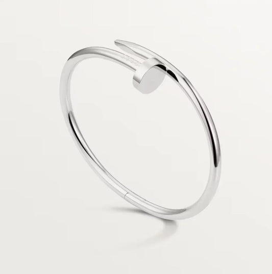 Silver Nail Bracelet