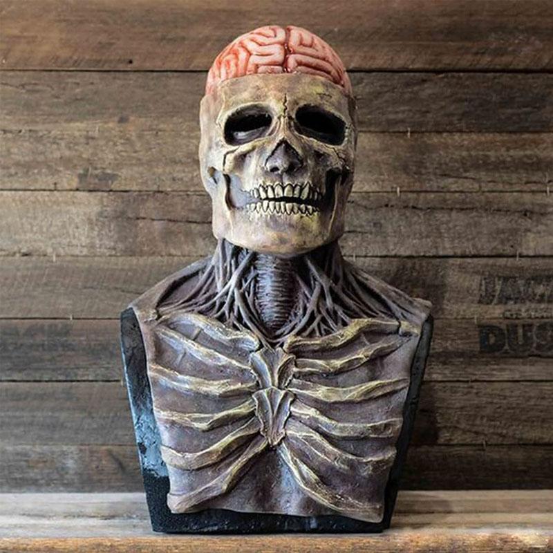 Skeleton Mask: Realistic and Terrifying Skeleton Mask for Halloween Costume
