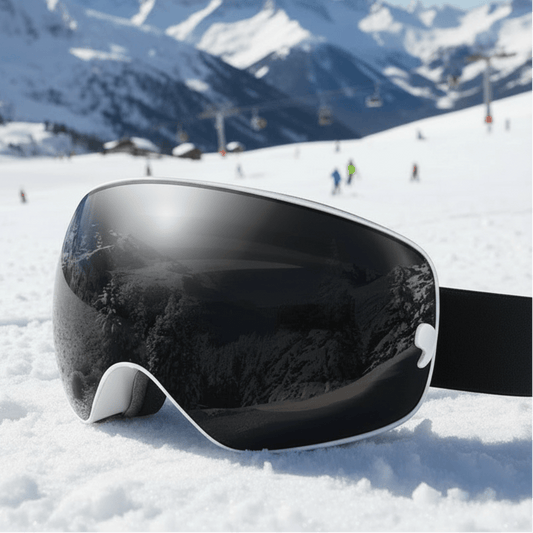 Ski Goggles with Anti-Fog Coating, UV400 Protection and Night Vision Lenses