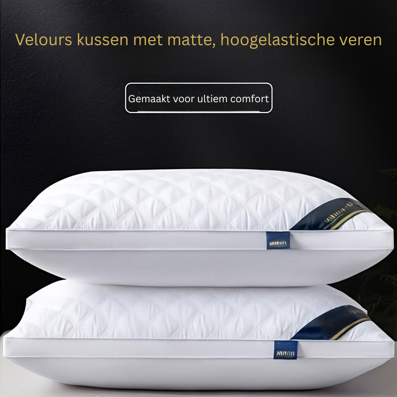Sleep Comfort Set – 2 Hypoallergenic 3D Pillows for Hotel-Quality Sleep