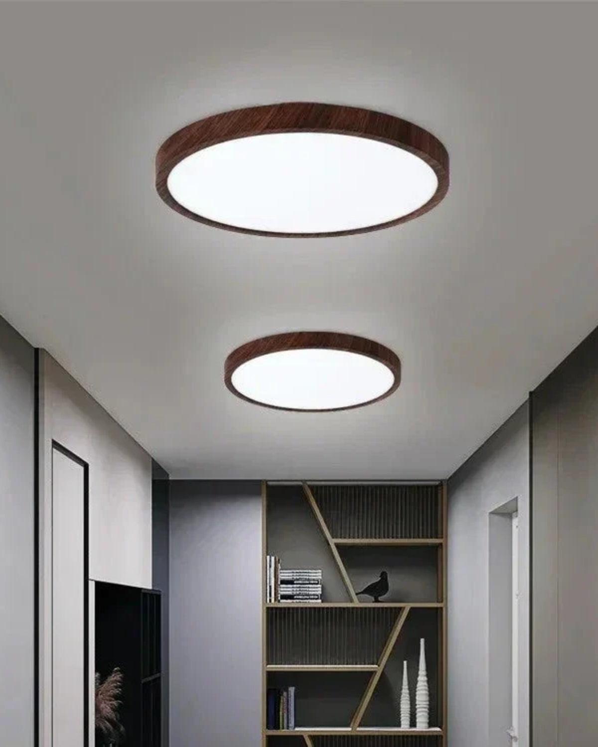 Slim LED Ceiling Light with Modern Flush Mount for Elegant Lighting