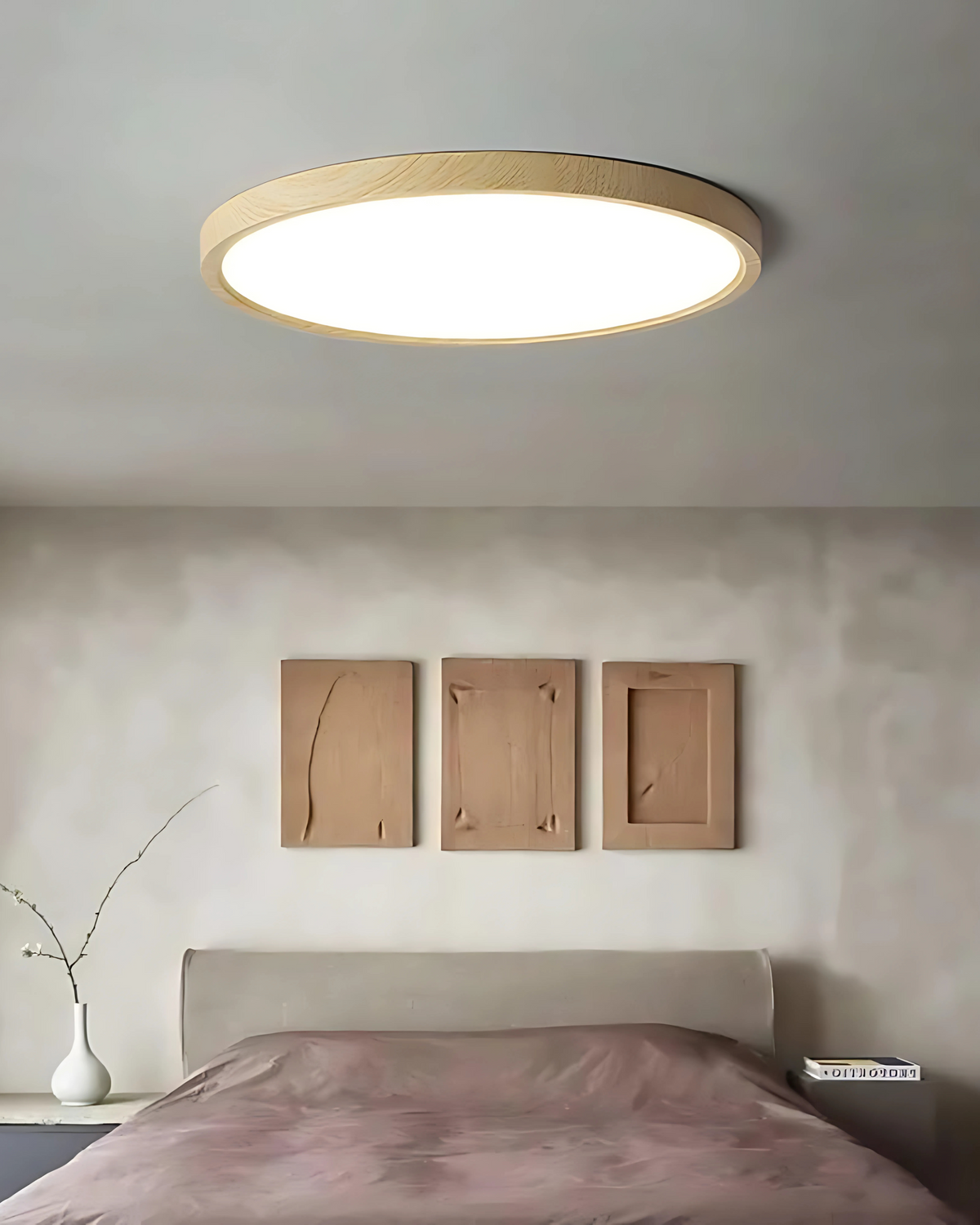 Slim LED Ceiling Light with Modern Flush Mount for Elegant Lighting