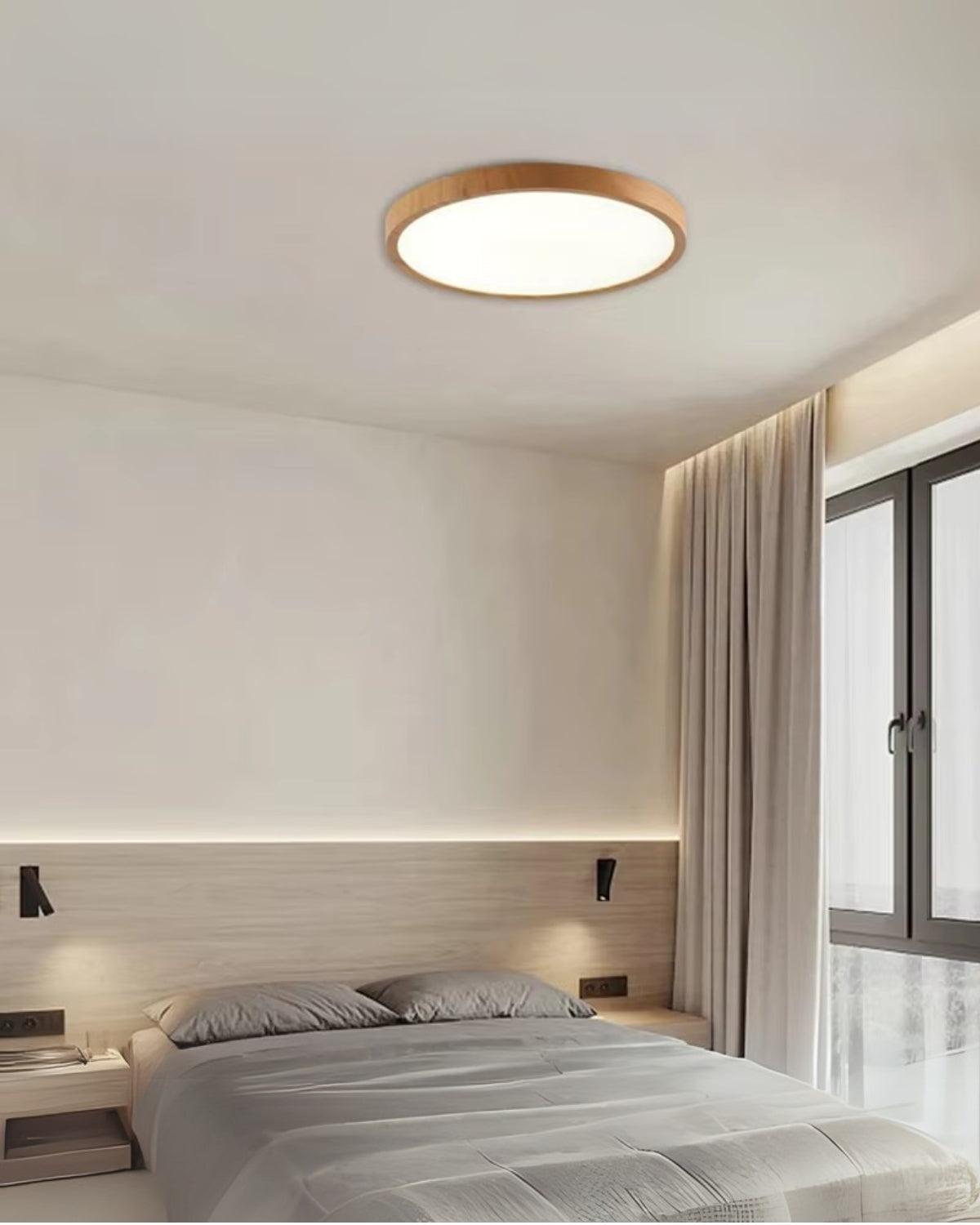 Slim LED Ceiling Light with Modern Flush Mount for Elegant Lighting