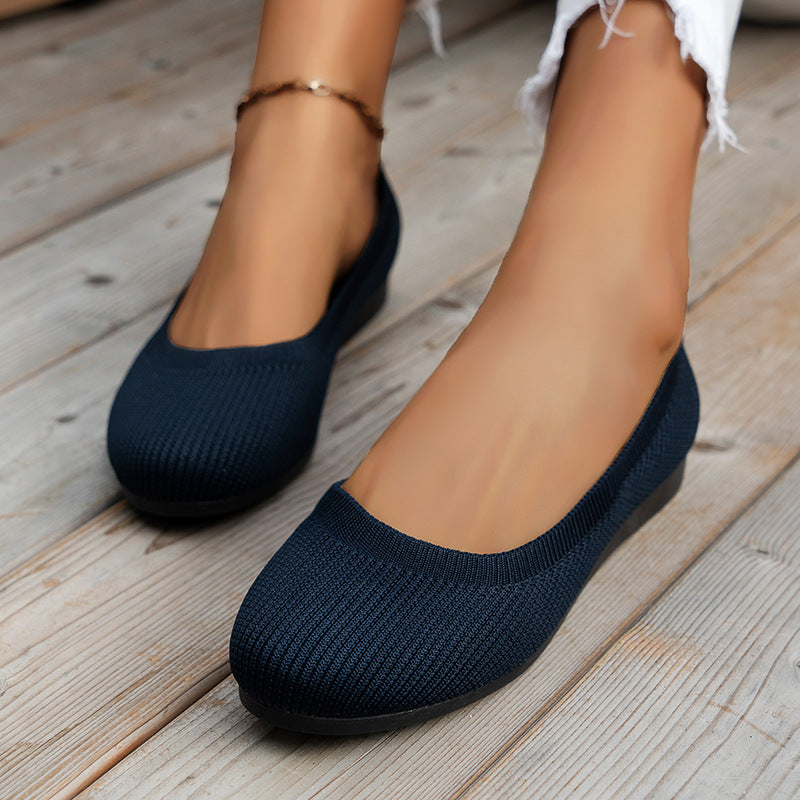 Slip-On Orthopedic Ballerina Shoes and Slippers