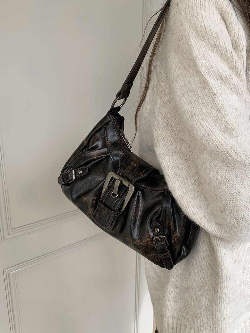 Small Retro Leather Handbag