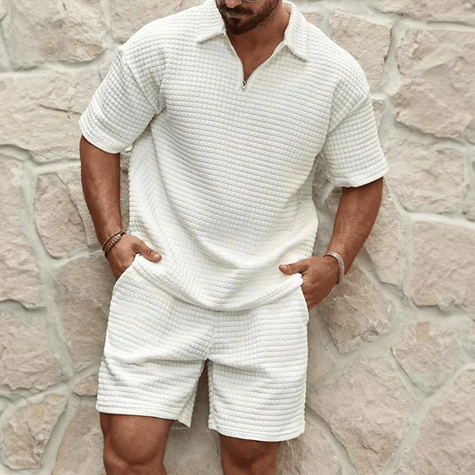 Smart Casual T-Shirt and Shorts Set