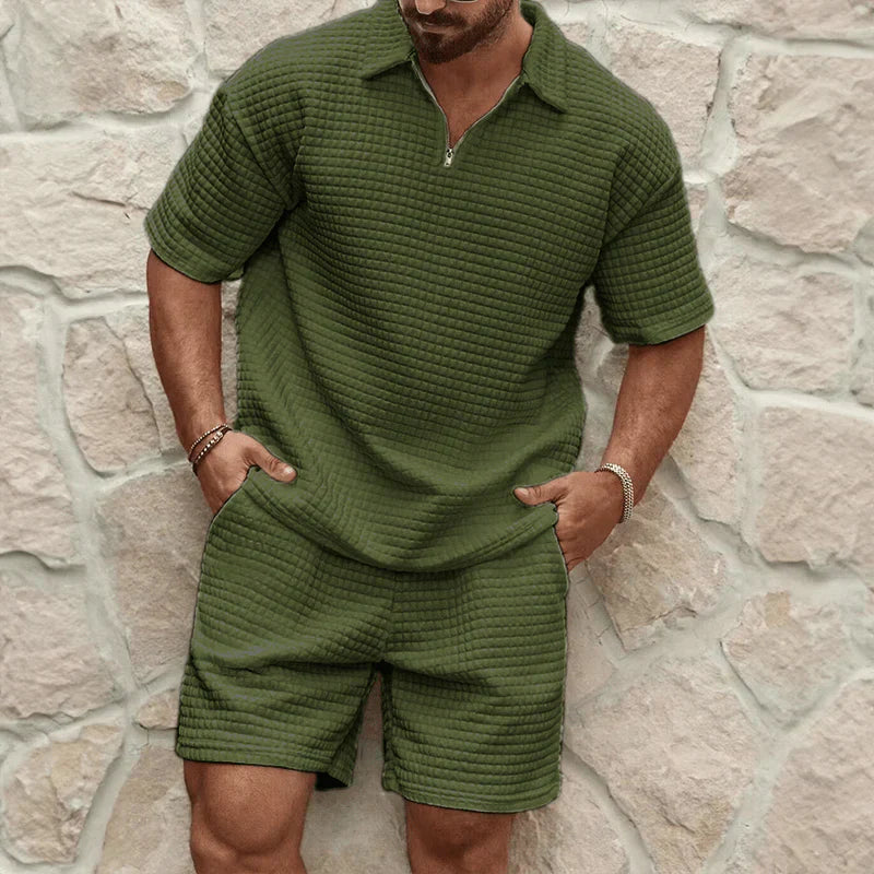 Smart Casual T-Shirt and Shorts Set