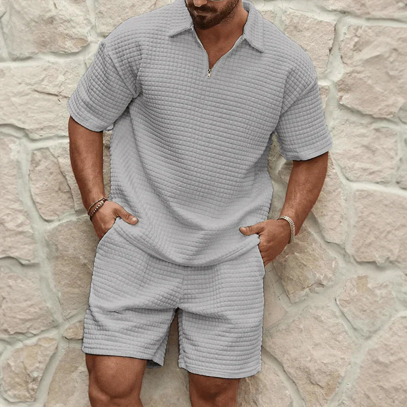 Smart Casual T-Shirt and Shorts Set