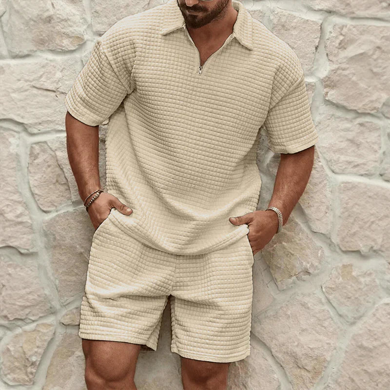 Smart Casual T-Shirt and Shorts Set