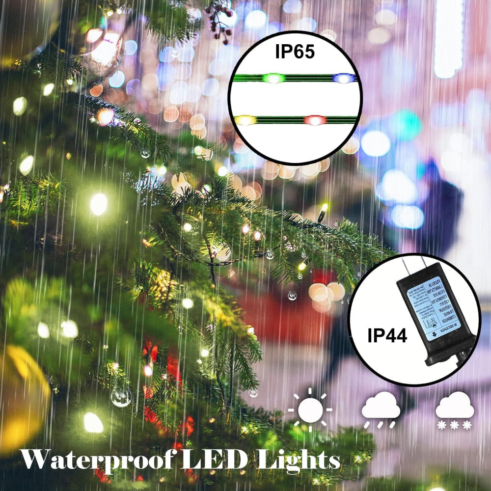 Smart Controlled Outdoor LED Christmas Tree Lights - Outdoor Christmas Decoration